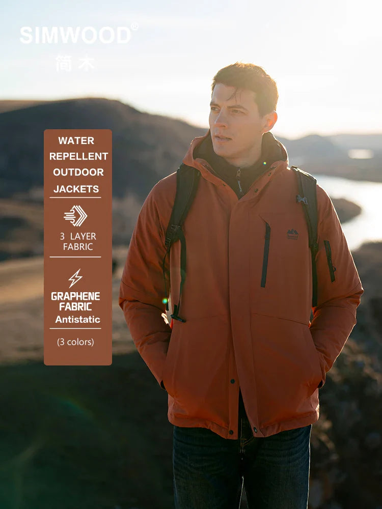 Water Repellent Outdoor Hiking Rain Coat Jacket