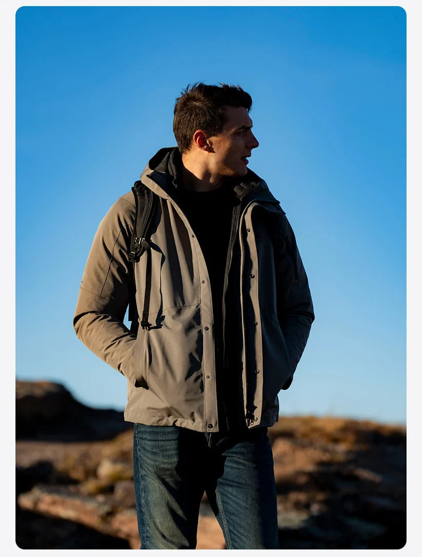 Water Repellent Outdoor Hiking Rain Coat Jacket