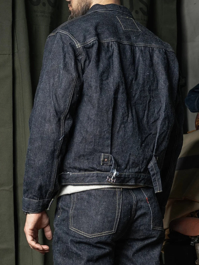 Winter Men's Raw Selvedge Denim Jacket