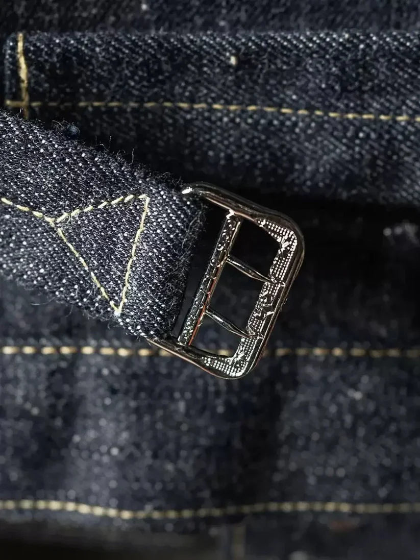 Winter Men's Raw Selvedge Denim Jacket